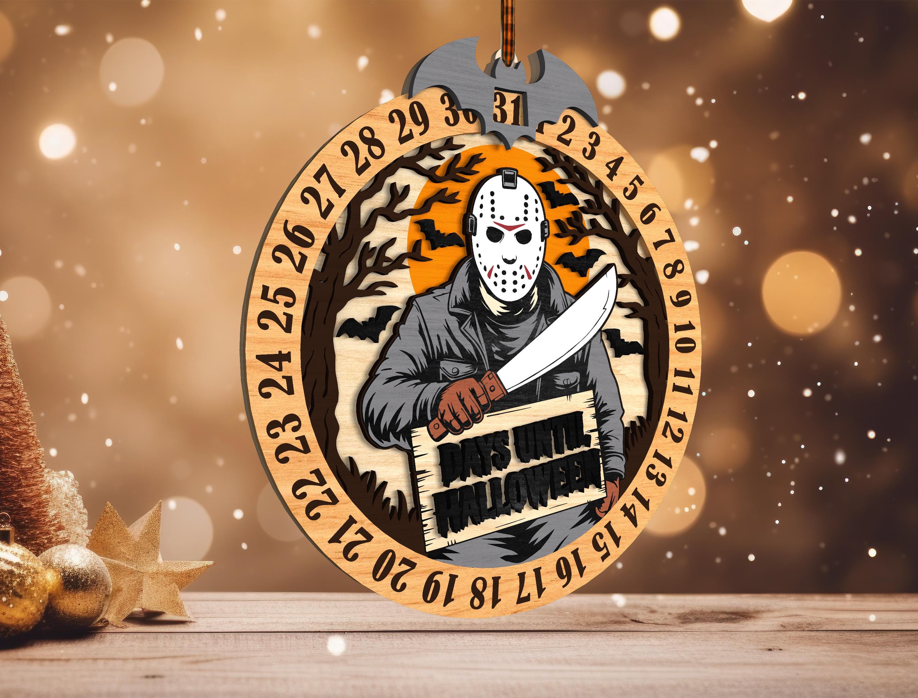 Horror Movie Countdown Calendar Svg, Happy Halloween Svg, Days Until ...