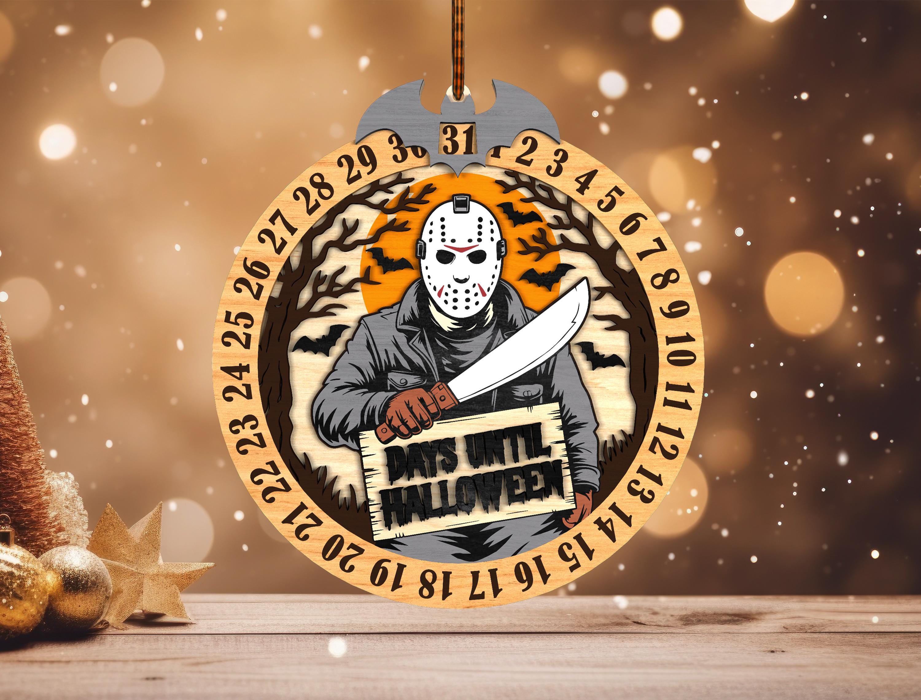 Horror Movie Countdown Calendar Svg, Happy Halloween Svg, Days Until ...
