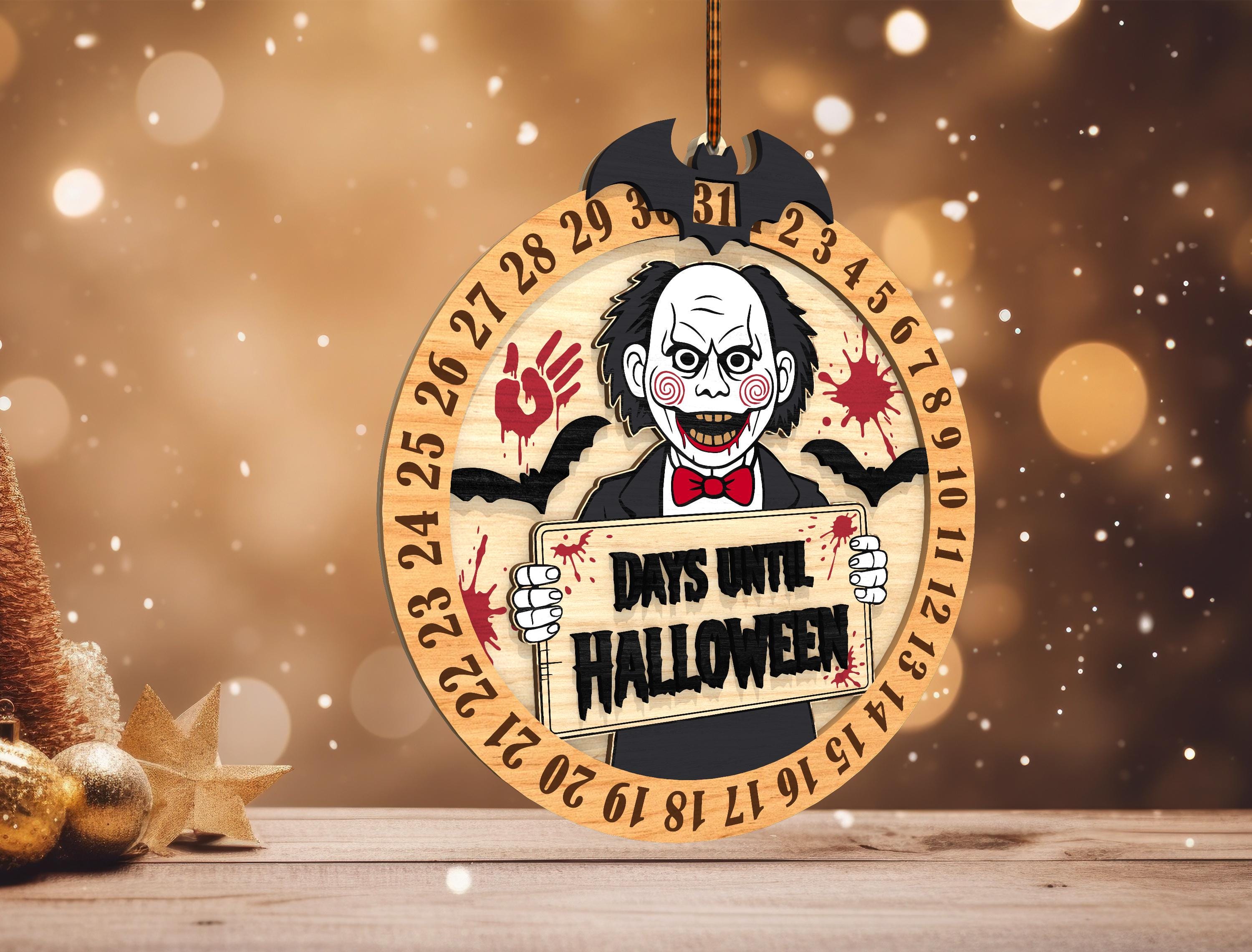 Horror Movie Countdown Calendar Svg, Happy Halloween Svg, Days Until ...