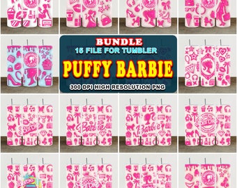 Puffy LV Barbs Tumbler Wrap