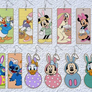 Easter Cartoon Earring svg, Cartoon Earring Svg, Easter&#39;s day Earring Svg, Easter Day Gift svg, Laser cut files,Glowforge svg files