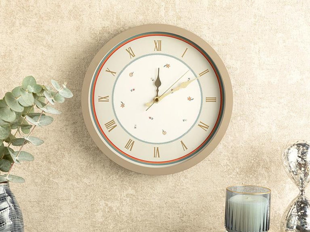 Wall Clock Modern Clock Art Clock for Gift Retro Living Etsy