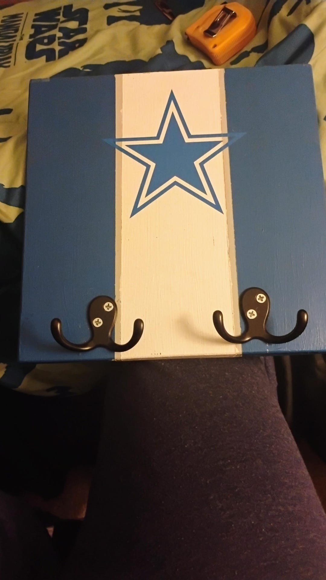 Custom Made Painted Dallas Cowboy Wall Plaque Decor - Etsy