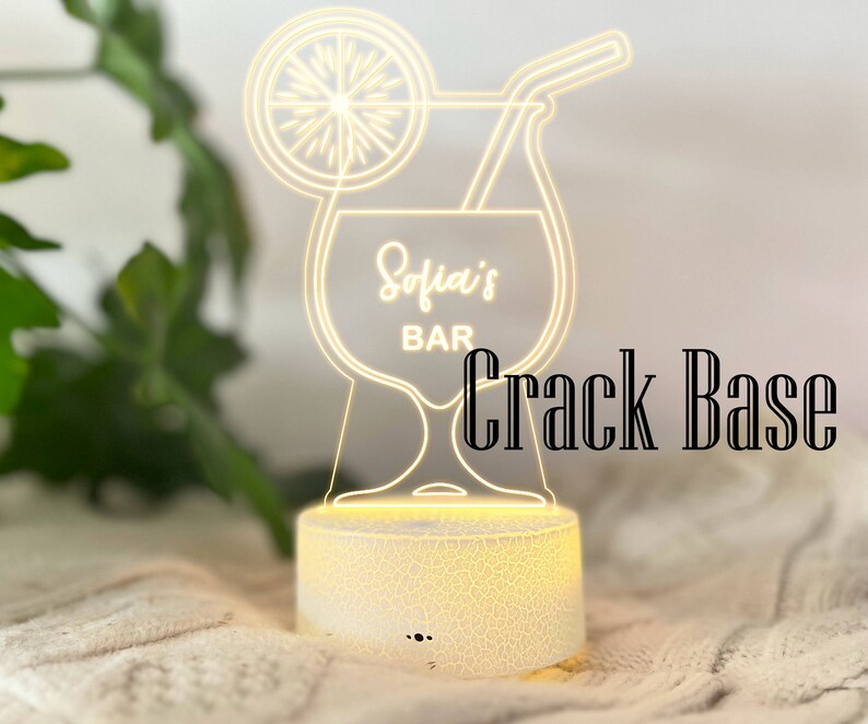 Personalised Bar Sign Custom Home Bar Neon Light Fathers Day Gift