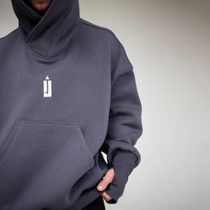 PDF Oversized Unisex Hoodie KING Sewing Pattern M-L size - Digital Download image 15