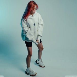 PDF Oversized Unisex Hoodie KING Sewing Pattern M-L size - Digital Download image 13