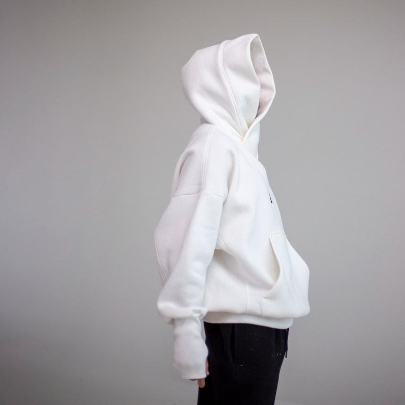 PDF Oversized Unisex Hoodie KING Sewing Pattern M-L size - Digital Download image 16