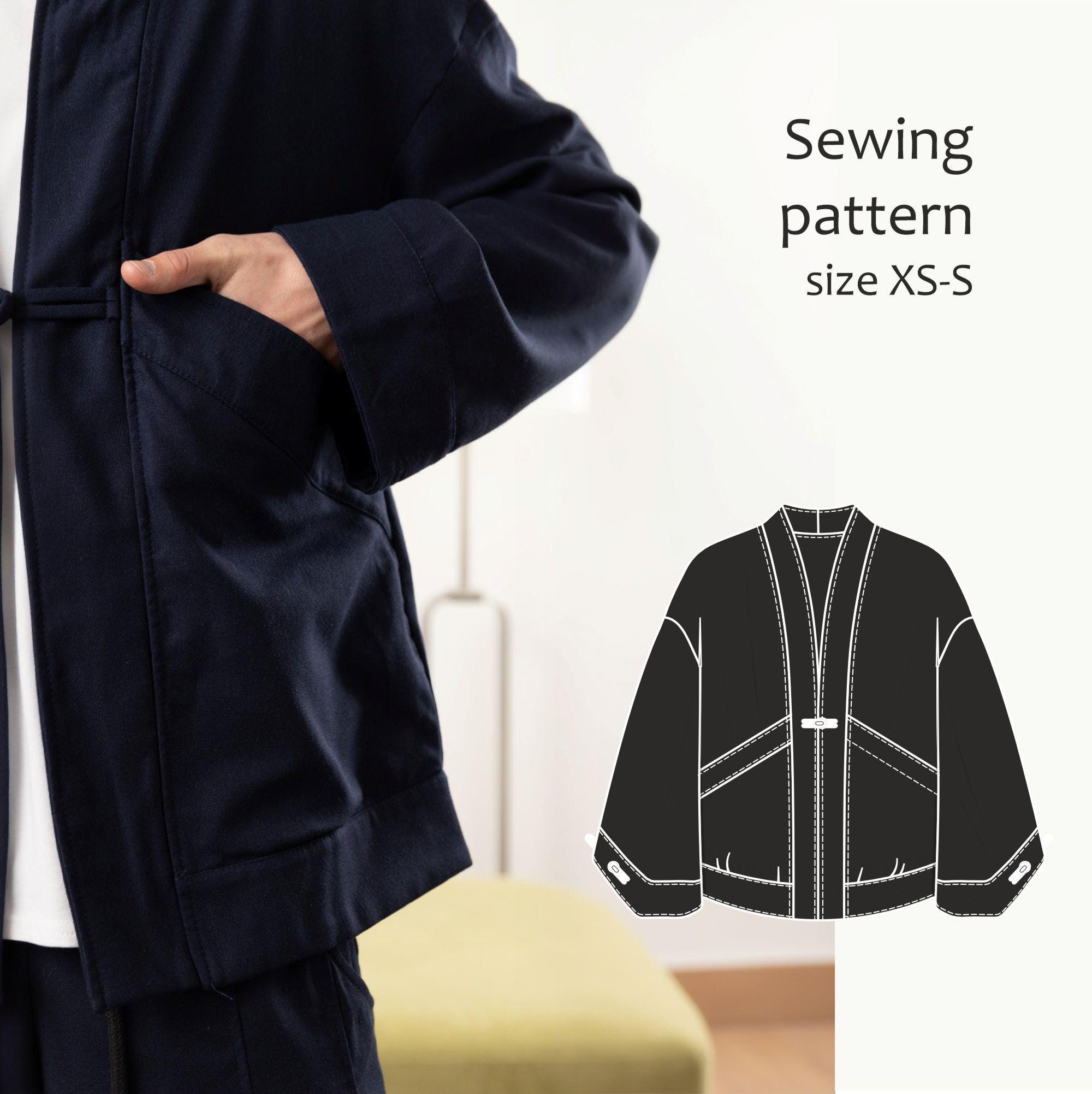 Button Haori - Etsy