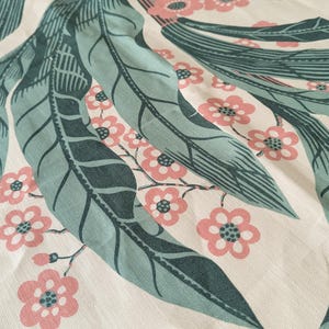 Josef Frank Delhi Linen Fabric: Butterflies & Botanical Print