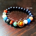 Solar System Bracelet: Natural Stone Galaxy Planets, Yoga Space Gift product logo