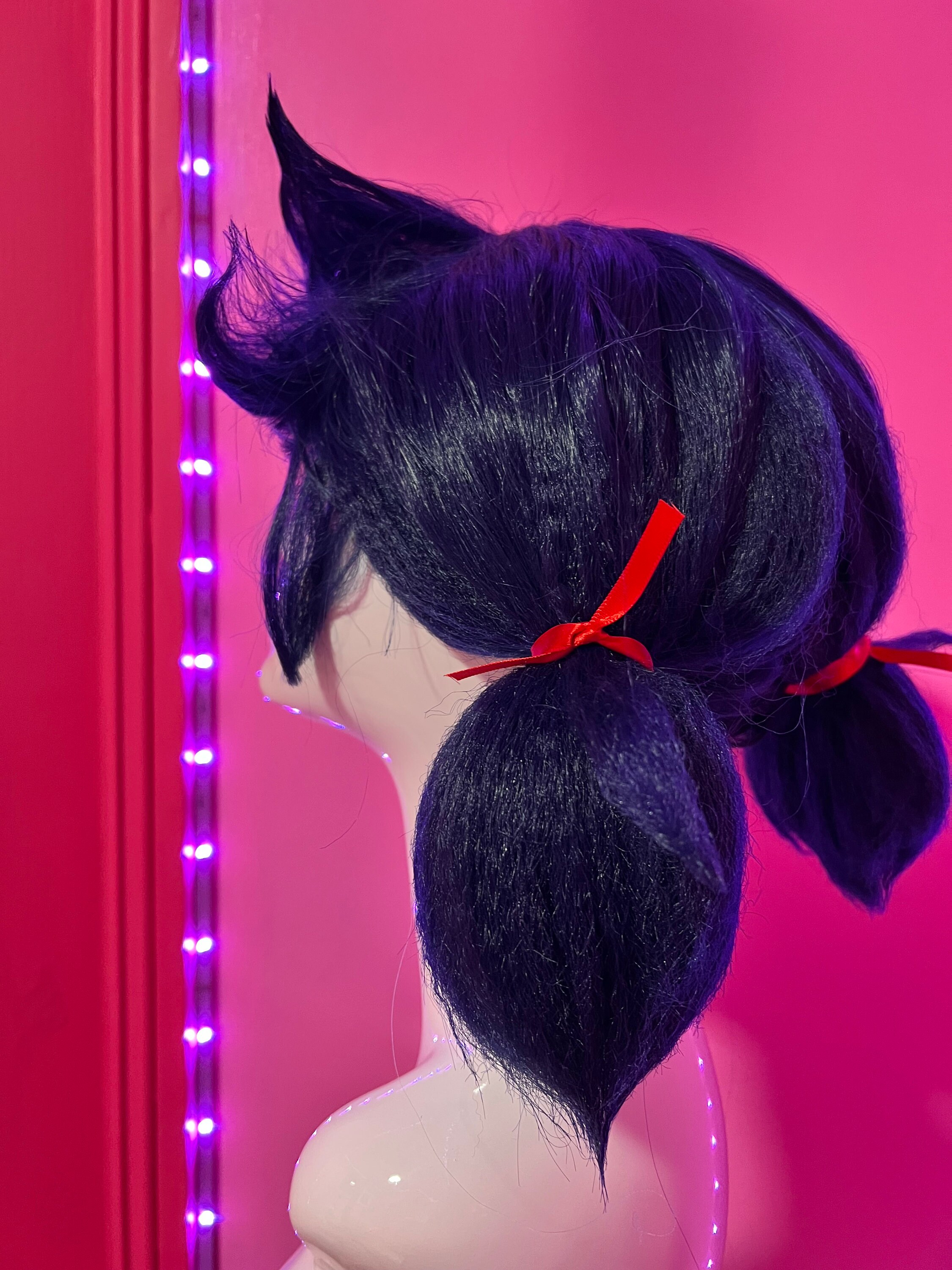 MIRACULOUS LADYBUG Marinette Custom Cosplay Performer Wig - Etsy