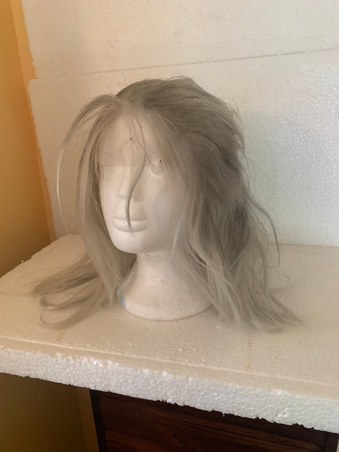 Geralt the Witcher Cosplay Lace Front Wig Etsy