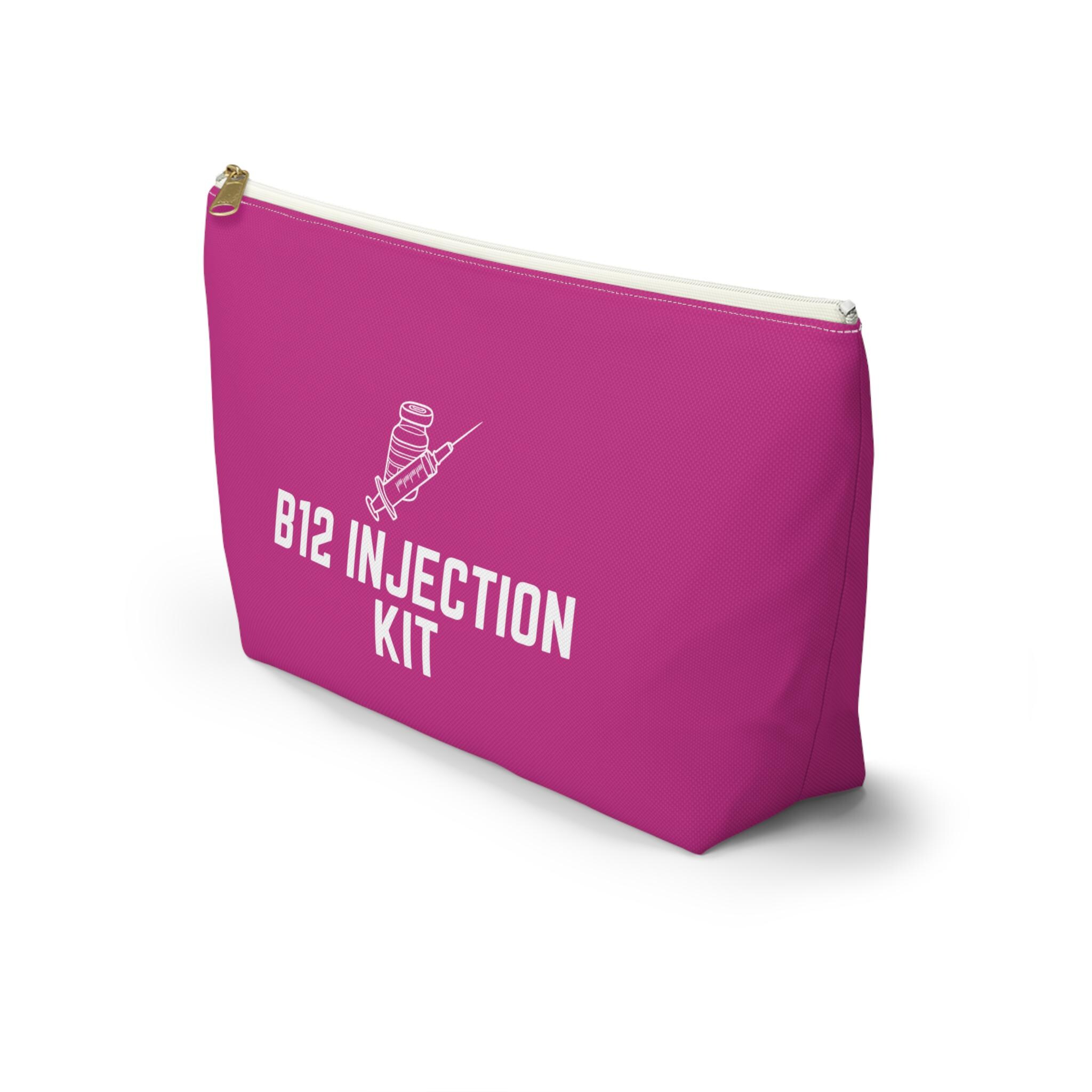B12 Injection Kit , Emergency Meds Organizer , Vitamin B12 Pouch , Medical  Alert Pouch - Etsy