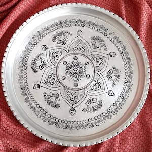 Copper serving tray, turkish tray, turkish serving tray, ottoman tray, arabic serving tray, housewarming favors, gifts for women, new favors