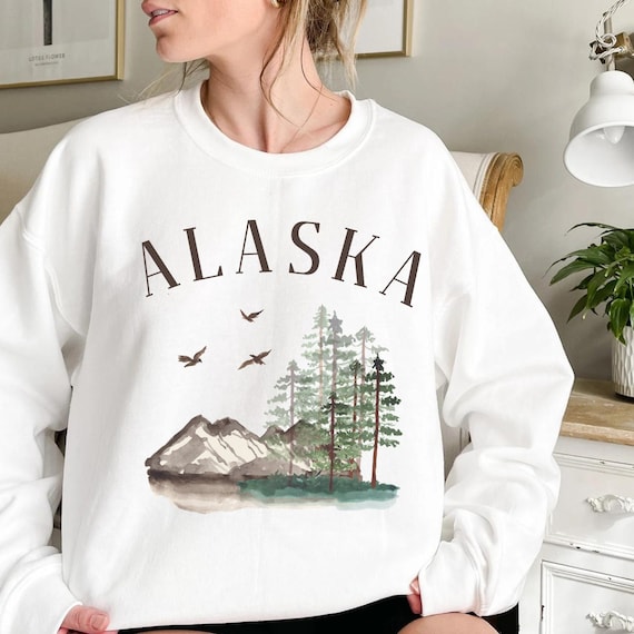 Vintage Alaska Sweatshirt Alaska Sweatshirt, Alaska Sweater, Polar Bear  Shirt, Mountain Sweatshirt, Alaska Crewneck, Alaska Shirt -  Canada