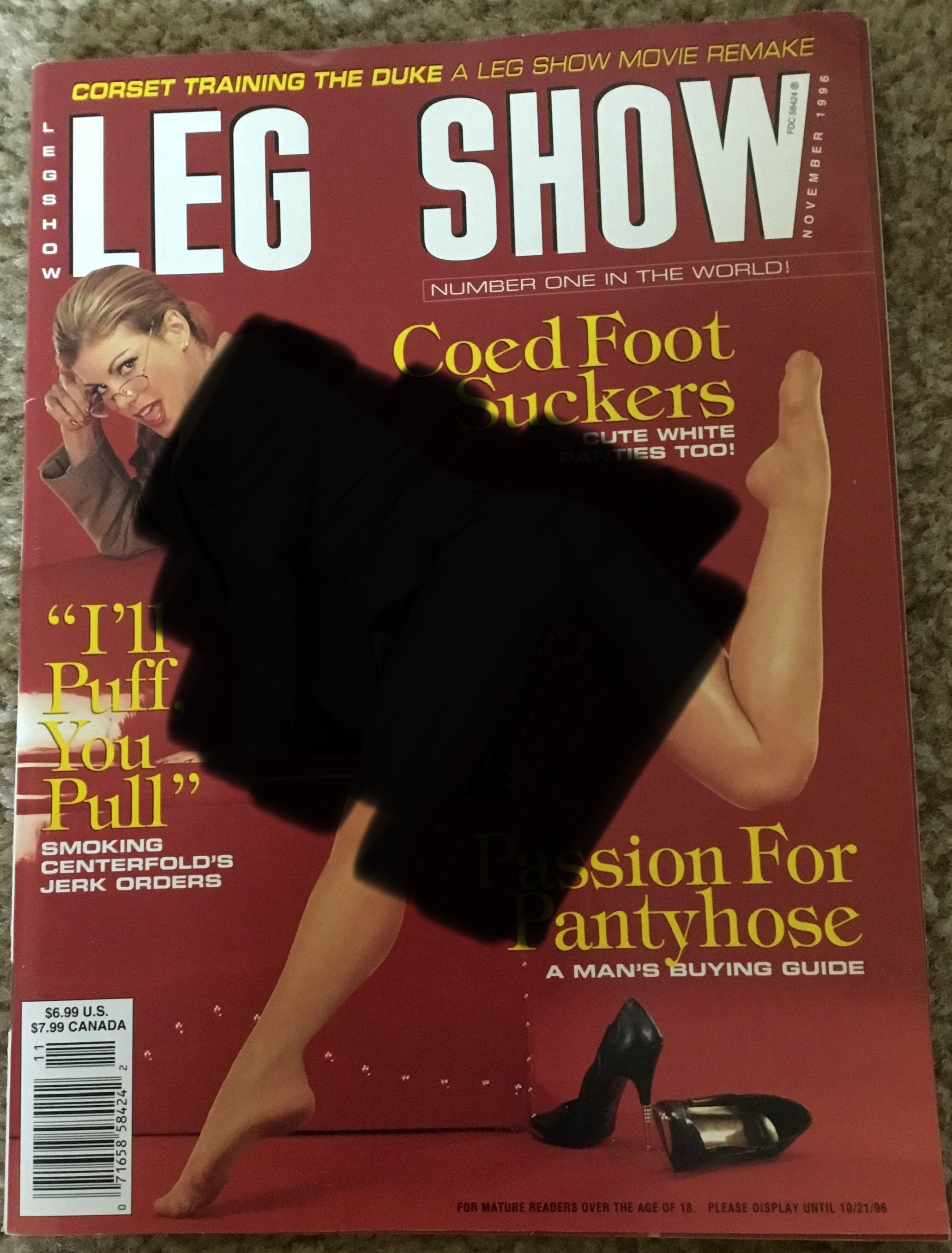 Leg Show November 1996 Etsy 