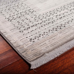 Runner Rug, 5.25 X 7.54  Modern Bamboo Rug, Carpet For Living Room, Sport Bamboo Rug, Loom Carpet, Natural Rug