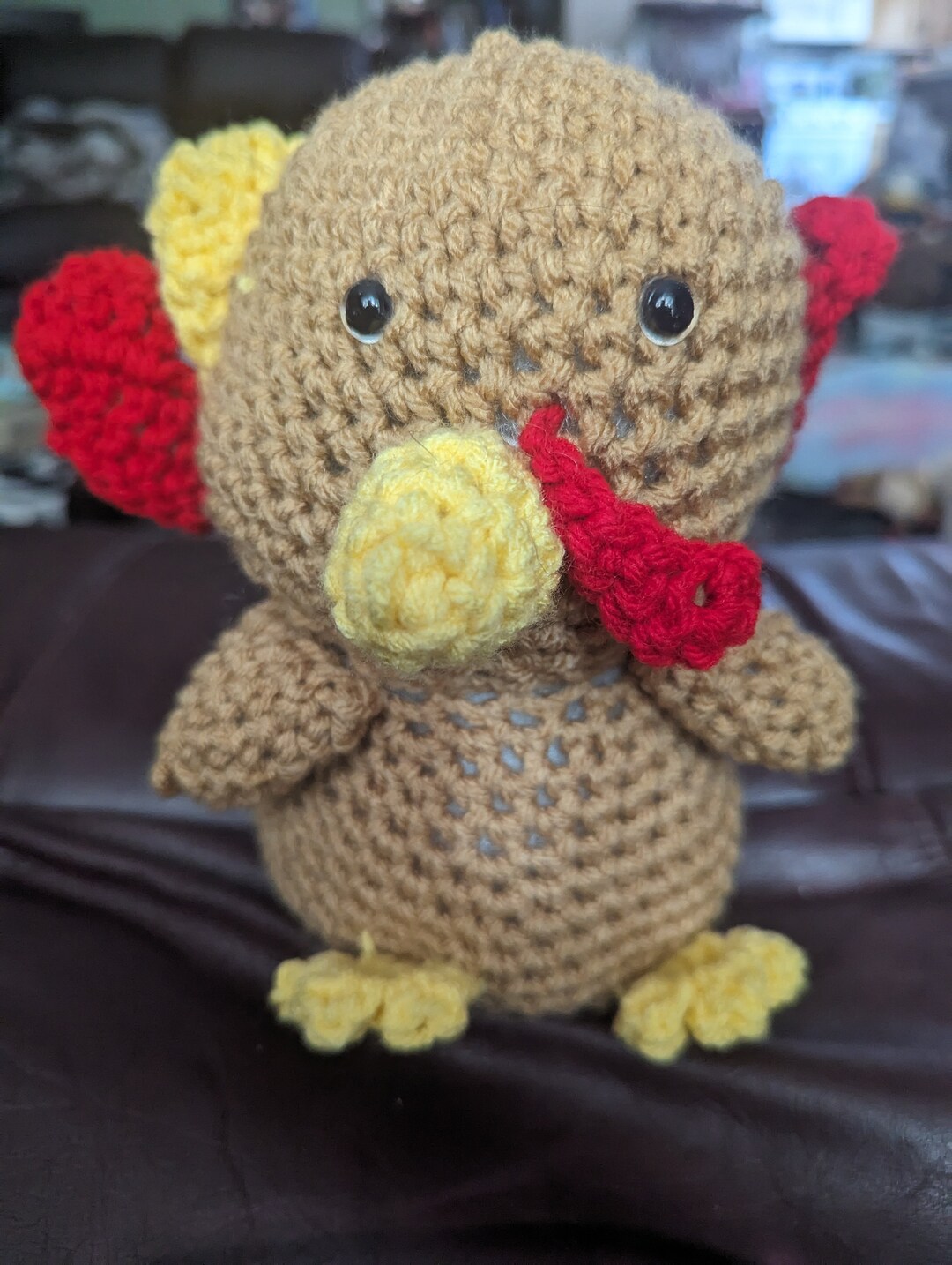 Crocheted Turkey Etsy