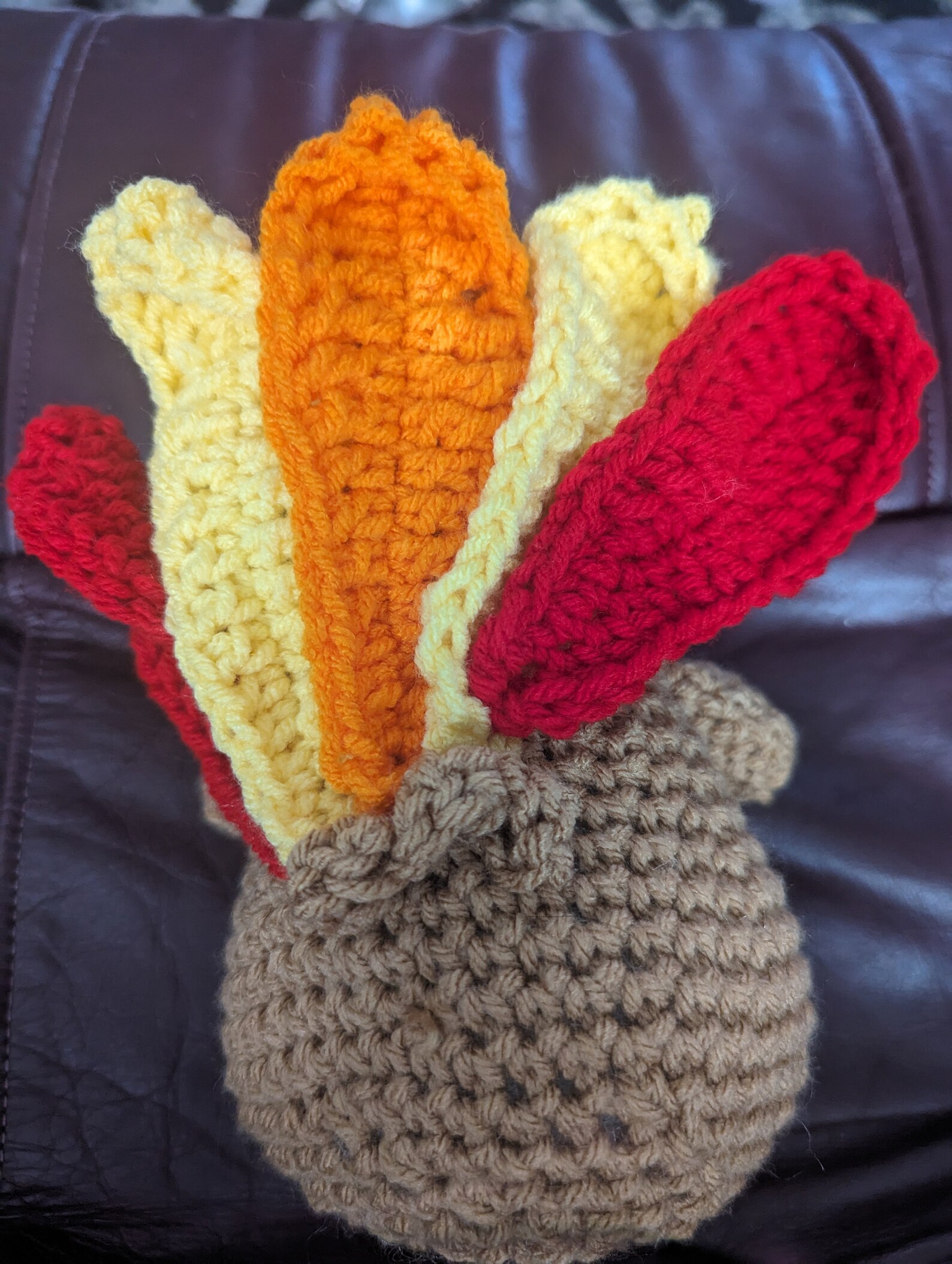 Crocheted Turkey Etsy