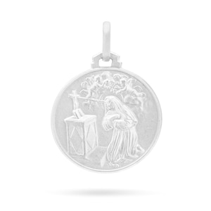 Saint Rita Sterling Silver 925 medal