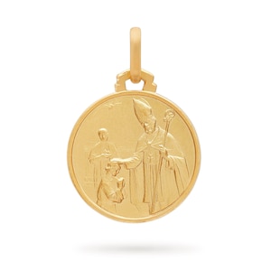 Confirmation Medal 18k Yellow Gold Medal