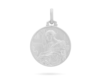 Saint Dominic Religious Medal - 10K/14K Gold Or Sterling Silver, 17mm-24mm