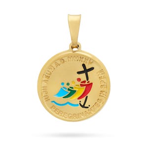 Gold-Plated Jubilee 2025 Medal: Mater Ecclesiae, Vatican Keepsake