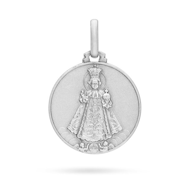 Child of Prague Sterling Silver 925 medal