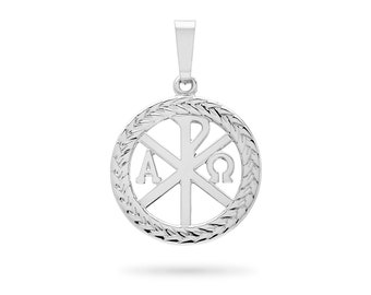 Peace Cross Sterling Silver 925 medal