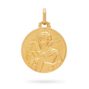 Saint Mark 18k Gold Medal