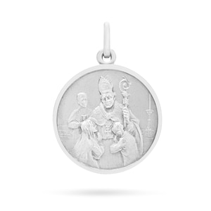 Medaglia della Cresima in Argento Sterling 925, Ciondolo Ricordo Religioso