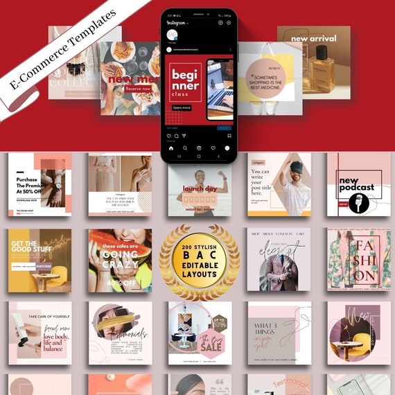 200 E-Commerce Template Bundle | Elevate Your Online Business Presence
