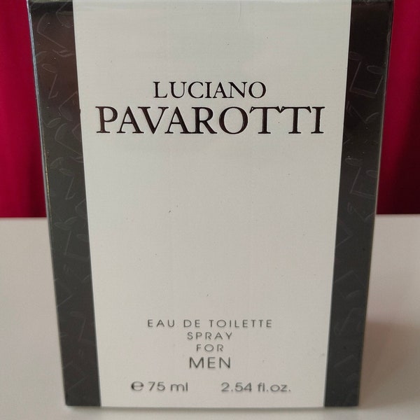 Luciano Pavarotti Für Männer Eau de Toilette 75ml Spray - vintage eingestellt selten