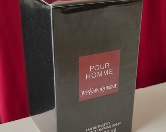 Yves Saint Laurent Pour Homme Eau de Toilette vaporisateur 80 ml - vintage discontinué rare