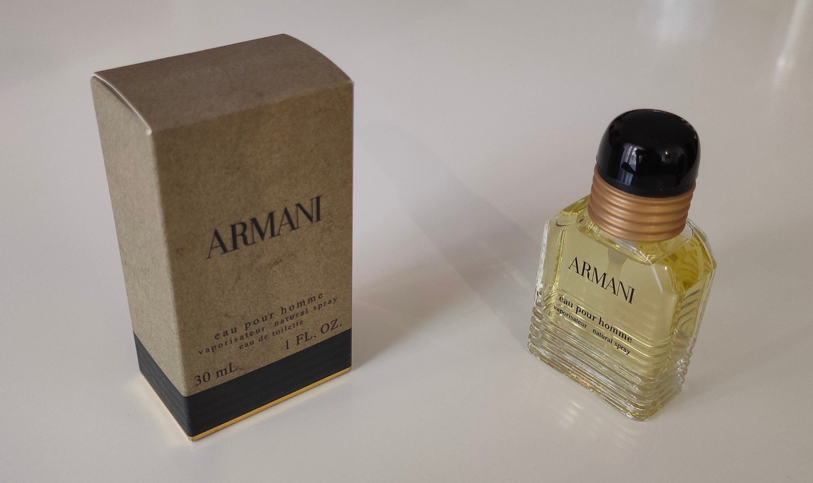 Armani Eau Pour Homme Eau De Toilette cosmair 89 Vol 30ml Spray Vintage Discontinued Rare Etsy Canada