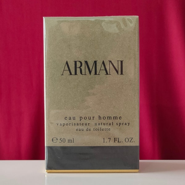 Armani Eau Pour Homme Eau de Toilette 50ml spray - vintage discontinued rare