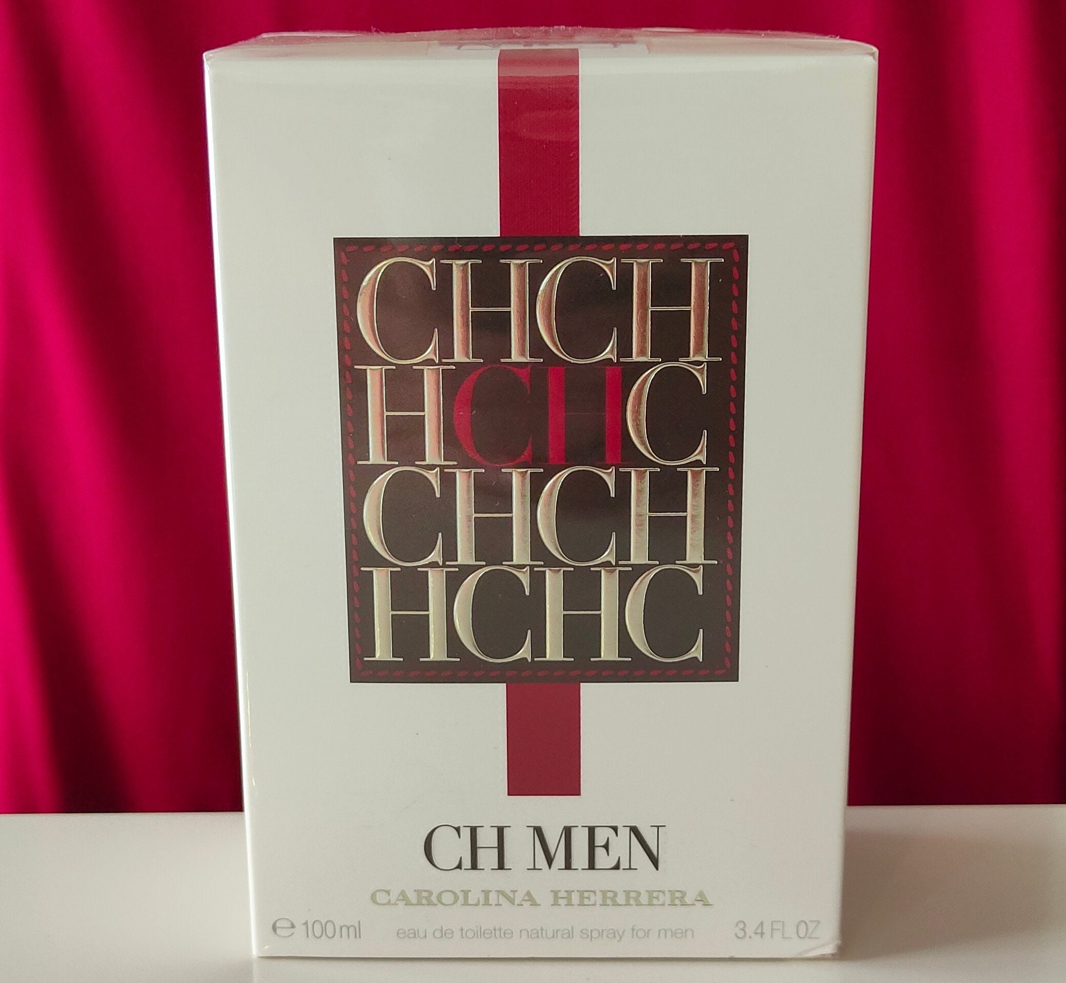CH Men by Carolina Herrera 3.4 oz Eau de Toilette Spray (Tester)