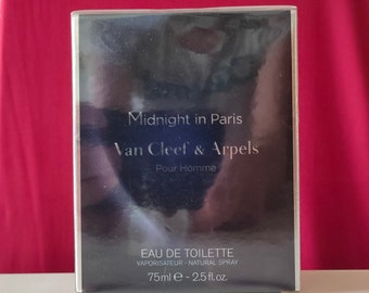 Eau de toilette Van Cleef & Arpels Midnight in Paris vaporisateur 75 ml - vintage discontinué rare