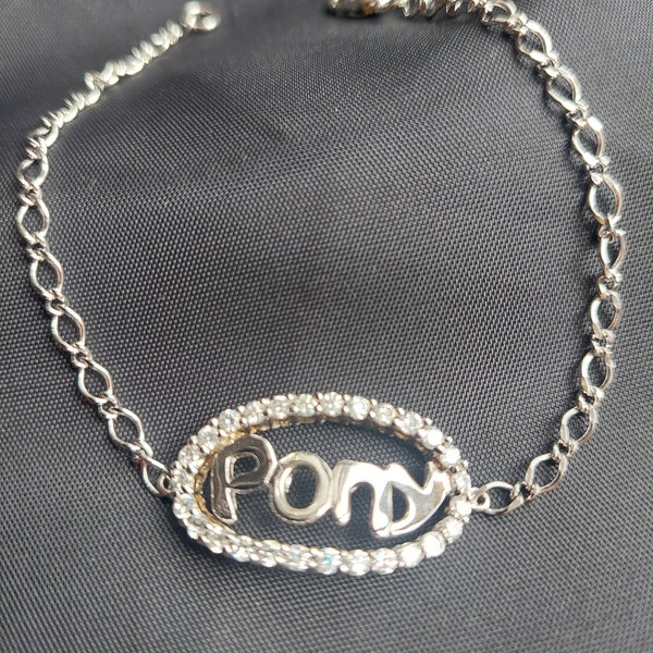 Falabella 925 Silver Pony Bracelet