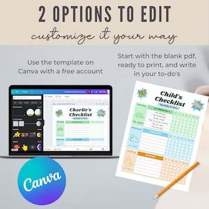 Kids Morning Routine Chart Ways to Edit
