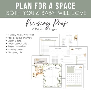 Boho Printable Pregnancy Planner Bundle for the Mom to Be, Journal for ...