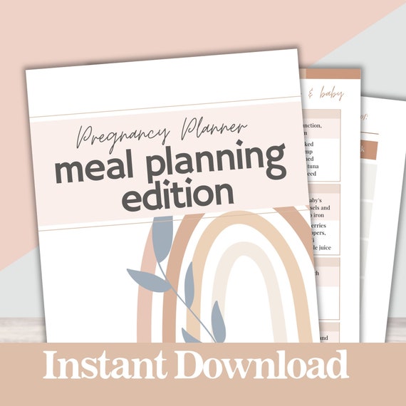 meal-planner-for-pregnancy-printable-meal-tracker-for-first-etsy