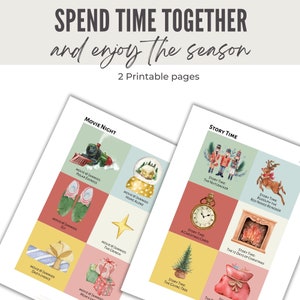 Printable Advent Activity for Kids and Families, DIY Kids Advent ...