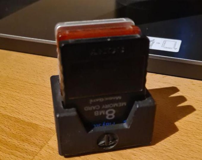 PS2 Memory Card Holder