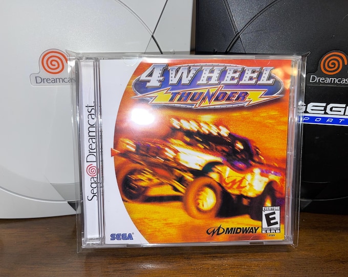 Dreamcast 4 Wheel Thunder repro