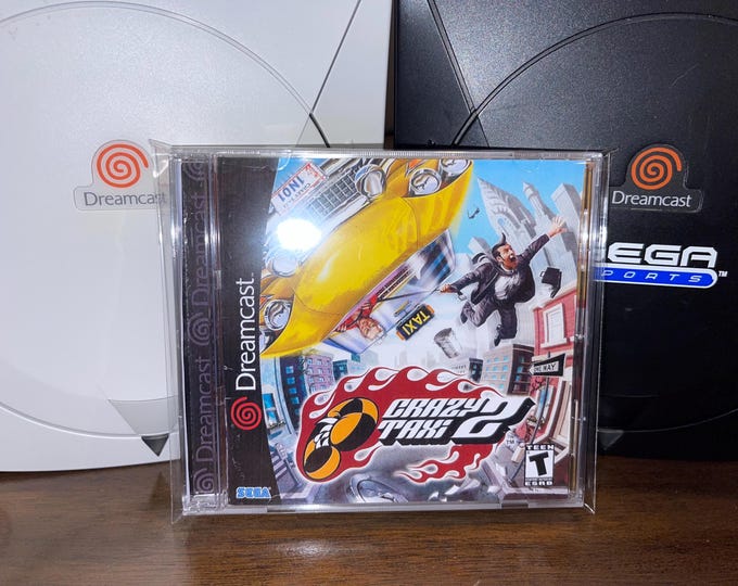 Dreamcast Crazy Taxi 2 repro