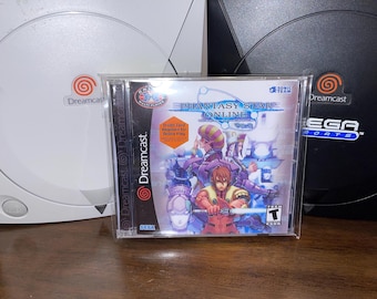 Reprodução do Dreamcast PHANTASY STAR ONLINE v2