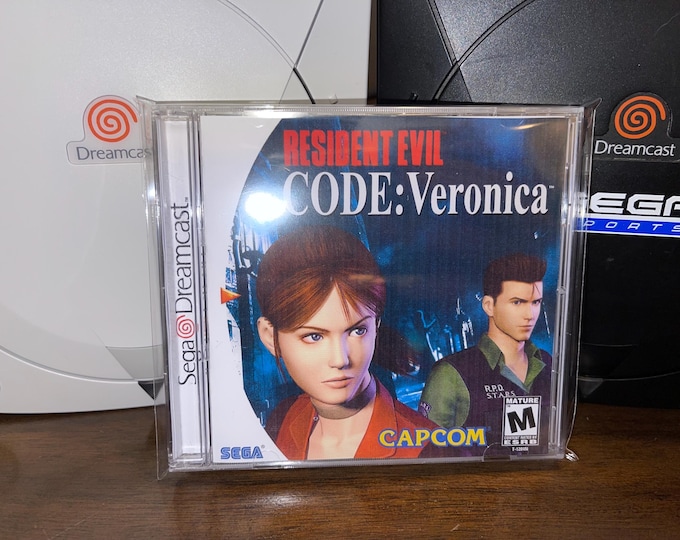 Dreamcast Resident Evil Code: Veronica repro