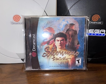 Dreamcast Shenmue Repro (Conjunto Completo com Vários Discos)