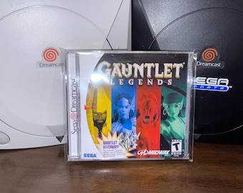 Reprodução de GAUNTLET LEGENDS do Dreamcast